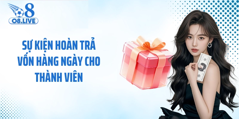 Sự kiện hoàn trả vốn hàng ngày cho thành viên